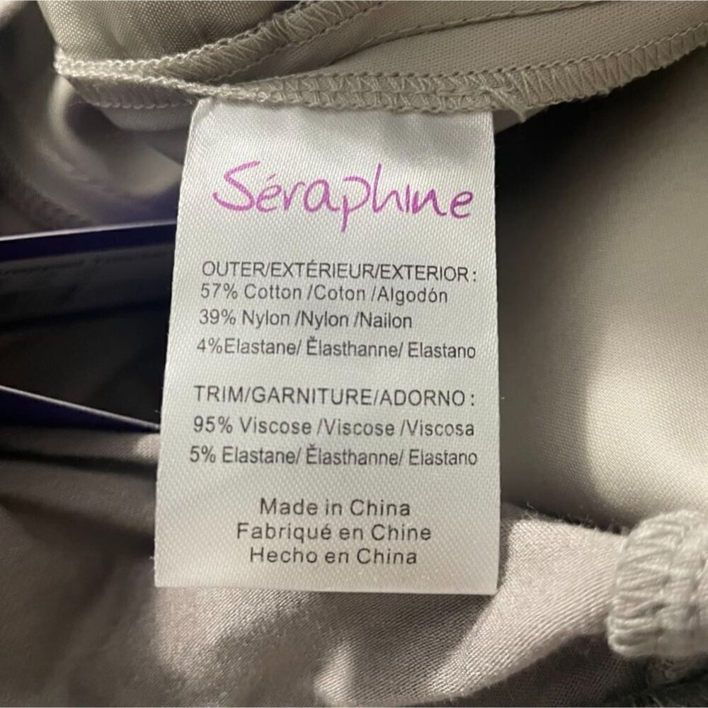 NEW Seraphine Size 14 Maternity Dress Pants Cressida Taupe Career Office - Picture 12 of 12